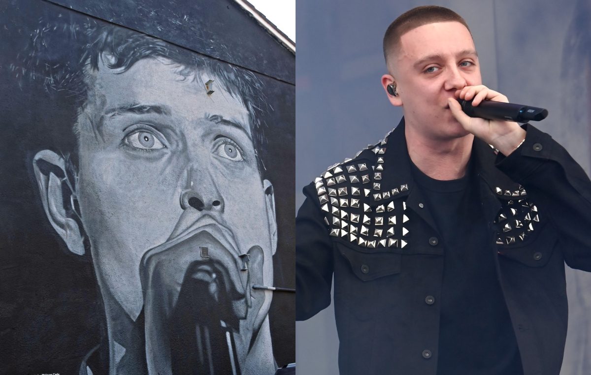 Aitch addresses mural of Joy Division’s Ian Curtis being painted over for album ad: “Getting fixed as we speak”