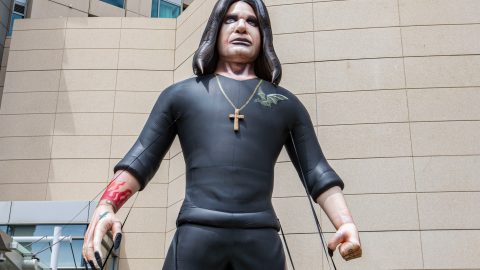A giant inflatable Ozzy Osbourne is “touring” the US