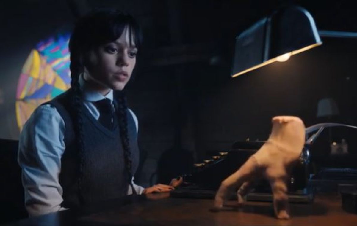 Jenna Ortega gives Thing an ultimatum in ‘Wednesday’ clip