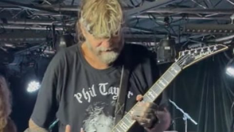 Watch Ex-W.A.S.P. Guitarist CHRIS HOLMES Perform In Toronto