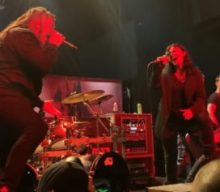 Watch: LACUNA COIL’s CRISTINA SCABBIA Joins LIONS AT GATE On Stage In New York City