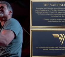 Watch ‘Van Halen Stage’ Dedication In EDDIE VAN HALEN’s Former Hometown Of Pasadena
