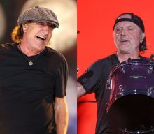 Metallica’s Lars Ulrich and AC/DC’s Brian Johnson join forces at Taylor Hawkins tribute concert