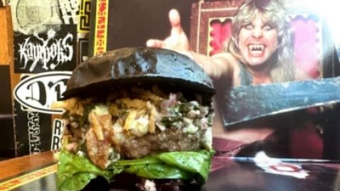 OZZY OSBOURNE Teams With GRILL ‘EM ALL For Special Burger