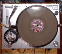 Check out the vinyl record that’s also a guitar pedal