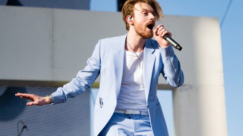 Finneas recovering from surgery after “demolishing” collarbone in bike accident