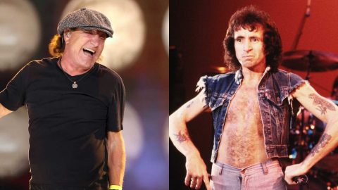 AC/DC’s Brian Johnson responds to rumour Bon Scott wrote ‘Back In Black’ lyrics before death