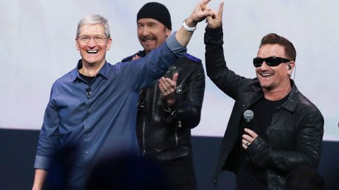 U2’s Bono on iTunes controversy: “Critics might accuse me of overreach. It is”