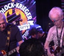 Watch: ALEX LIFESON And ROBBY KRIEGER Perform SANTANA’s ‘Evil Ways’ At Los Angeles Charity Concert