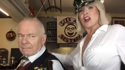 Watch Robert Fripp and Toyah Willcox cover Iggy And The Stooges’ ‘Search And Destroy’