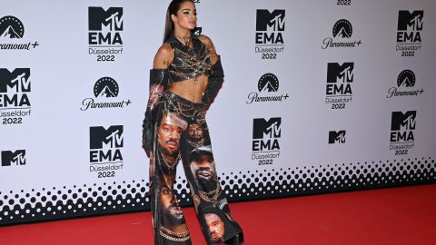 Israeli pop star Noa Kirel wears Kanye West outfit to MTV EMAs in “message to the world”