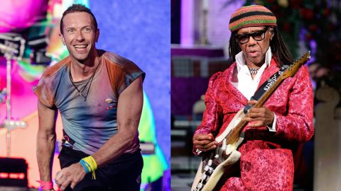 Coldplay have been in the studio with Nile Rodgers